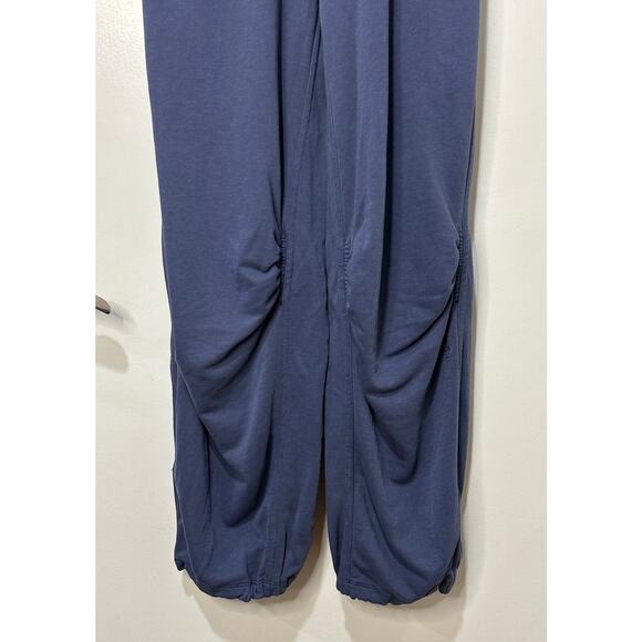 Free People Inbound Onesie Midnight Navy Size Small NWT Chic Comfy Stretchy - Picture 6 of 16